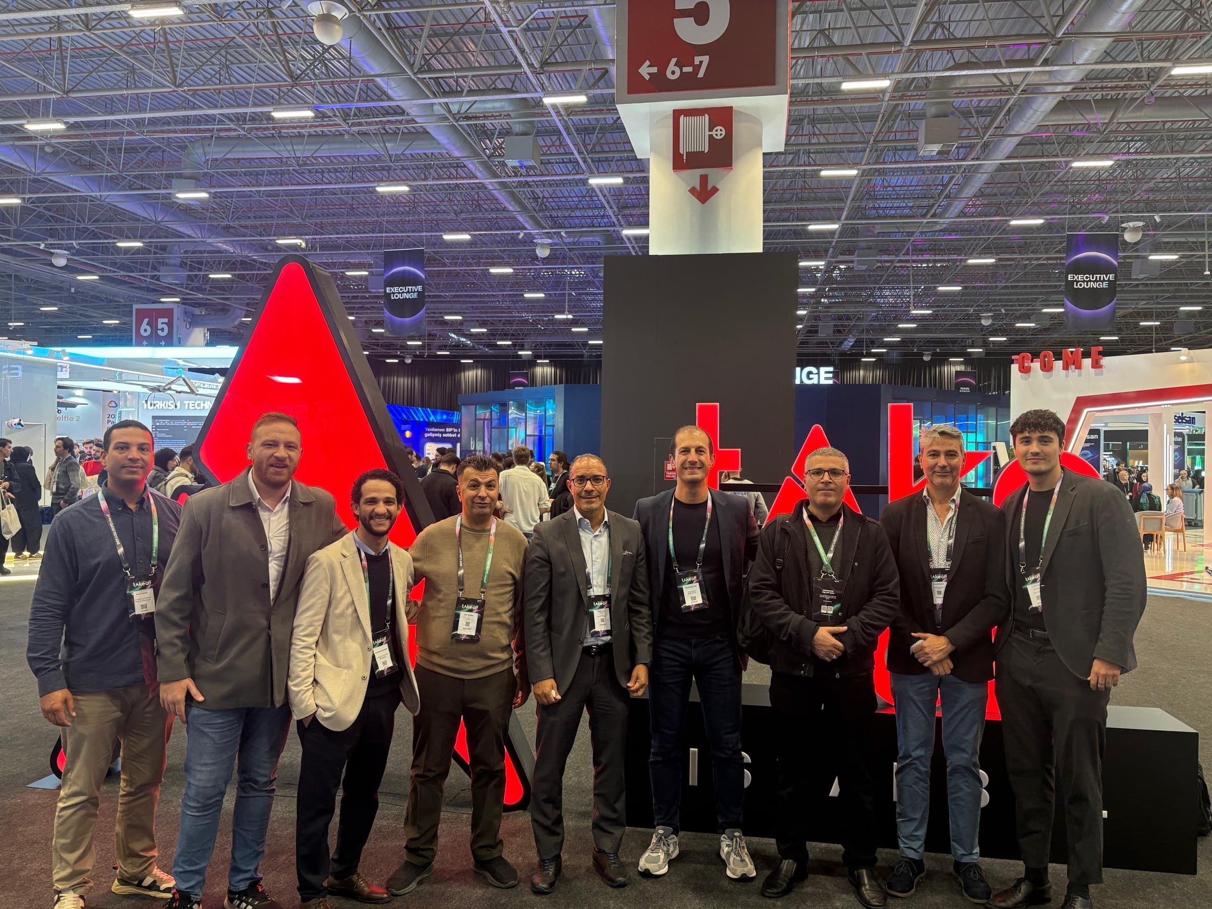 The ReimaginED team at the Take Off Istanbul EdTech exhibition